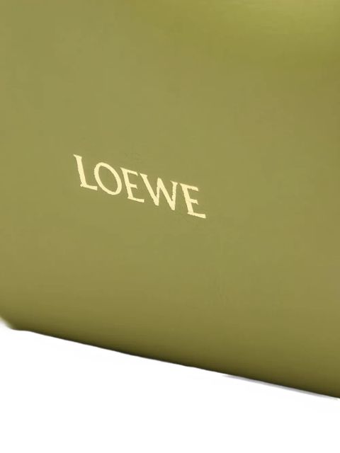 LOEWE medium Flamenco clutch bag - Green