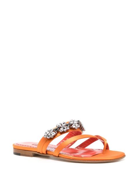 Manolo Blahnik Susa sandals - Orange - zdjęcie produktu nr 2