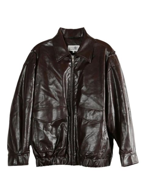 MM6 Maison Margiela flap-pockets jacket - Brown - zdjęcie produktu nr 1