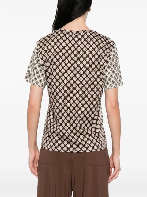 Weekend Max Mara Wkdbussola patterned T-shirt - Neutrals