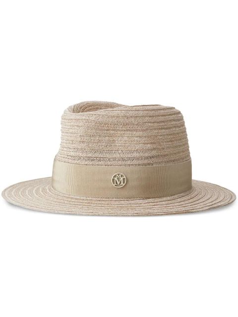 Maison Michel Andre fedora hat - Neutrals - zdjęcie produktu nr 1