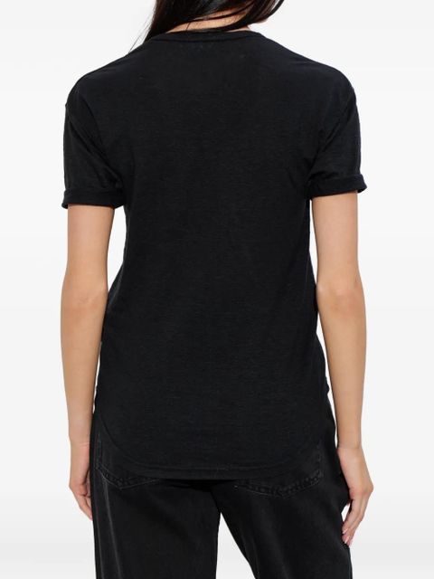 MARANT ÉTOILE logo-detail T-shirt - Black