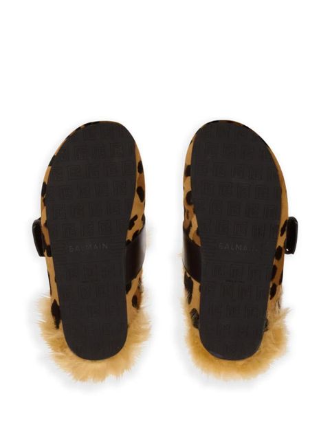 Balmain Anthem mules - Brown
