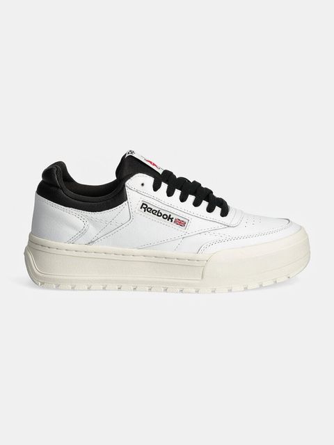 Reebok Classic sneakersy skórzane Club C Megacourt kolor biały 100201238