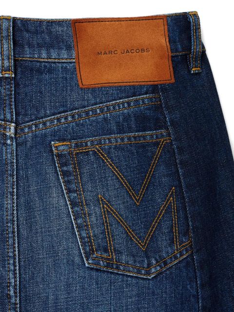 Marc Jacobs two-tone denim skirt - Blue