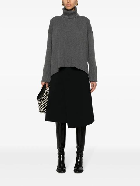 Proenza Schouler roll-neck cashmere-blend jumper - Grey - zdjęcie produktu nr 2
