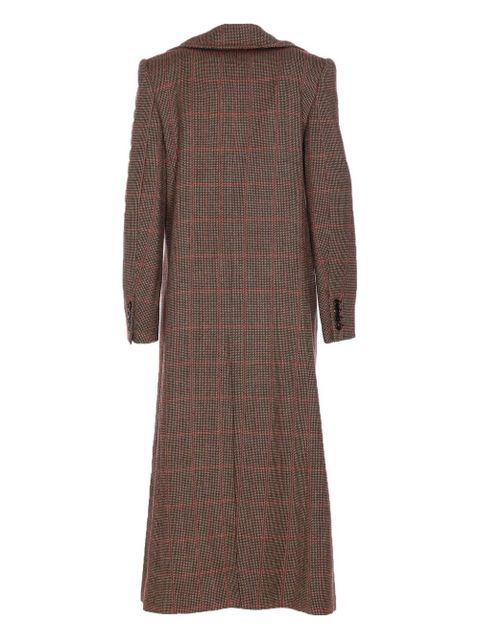 Chloé Prince of Wales-check wool coat - Brown - zdjęcie produktu nr 2