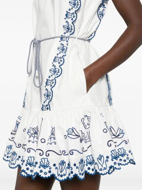 ALEMAIS Leela mini dress - White