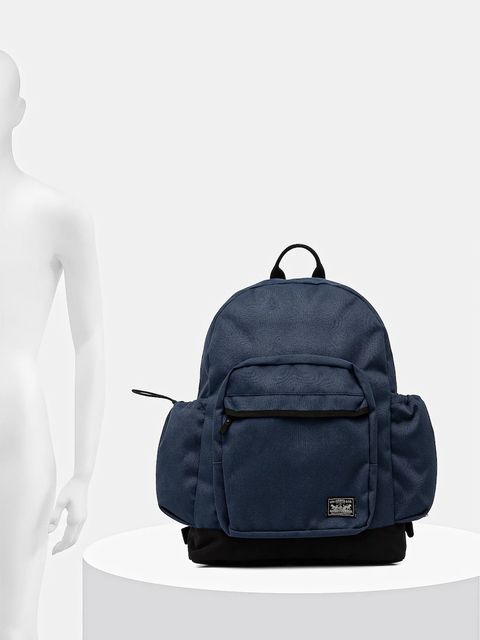 Levi's plecak kolor niebieski duży gładki 004C3