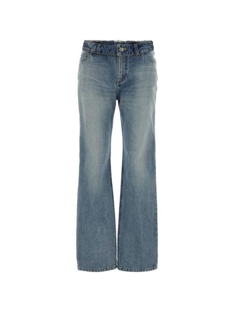 Alexander McQueen faded-effect jeans - Blue - zdjęcie produktu nr 1