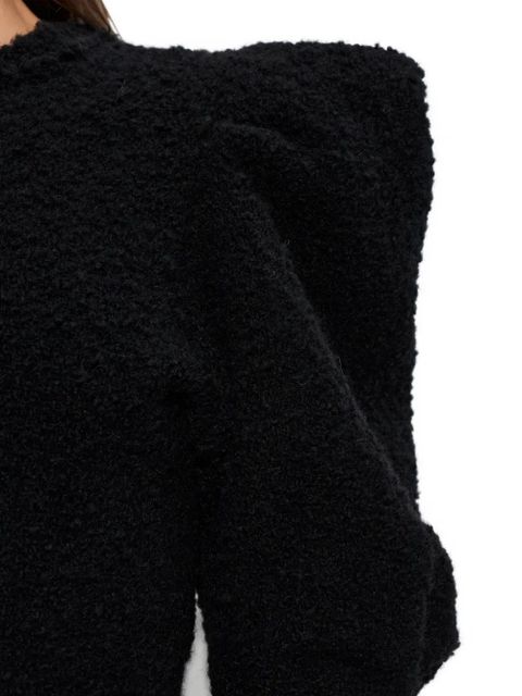 ISABEL MARANT Giamili peplum top - Black