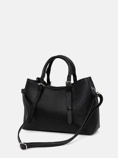 Answear.LAB torebka skórzana kolor czarny