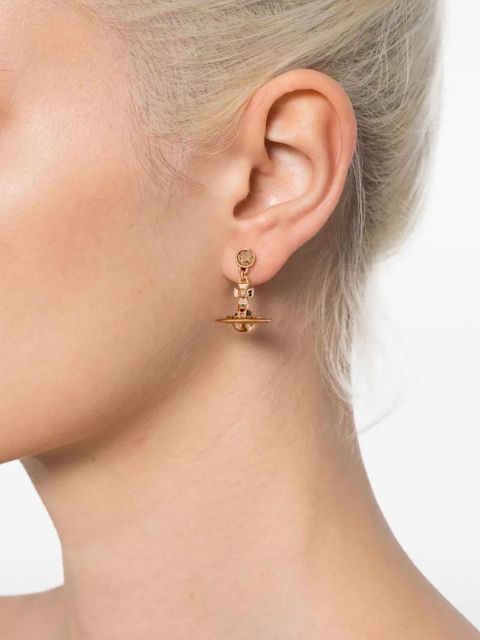 Vivienne Westwood Bas Relief drop earrings - Gold