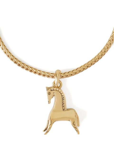 Lanvin horse-charm bracelet - Gold