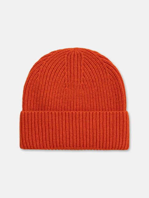 Answear.LAB czapka wełniana kolor pomarańczowy - zdjęcie produktu nr 1