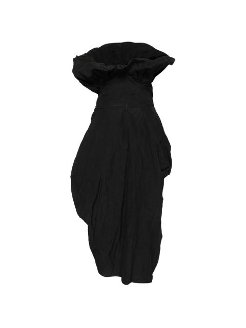 Magda Butrym ruffled midi dress - Black - zdjęcie produktu nr 2