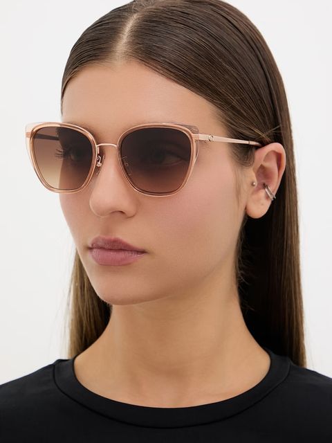 Coach okulary przeciwsłoneczne kocie oczy damskie - zdjęcie produktu nr 2