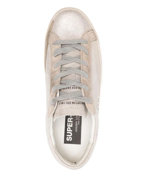 Golden Goose suede sneakers - Silver