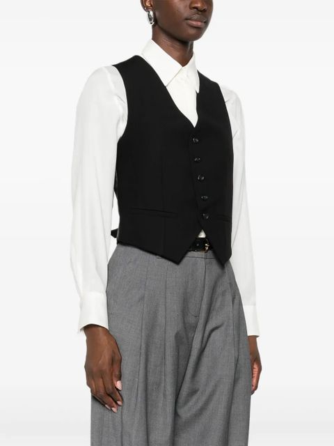 The Frankie Shop Gelso waistcoat - Black