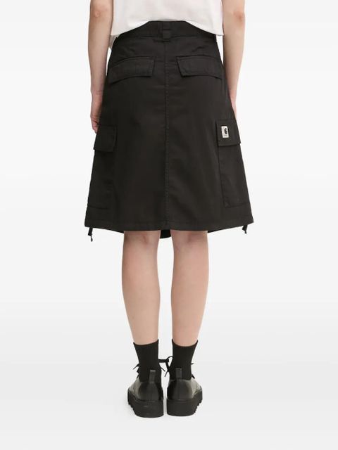 Carhartt WIP Kingston drawstring midi skirt - Black