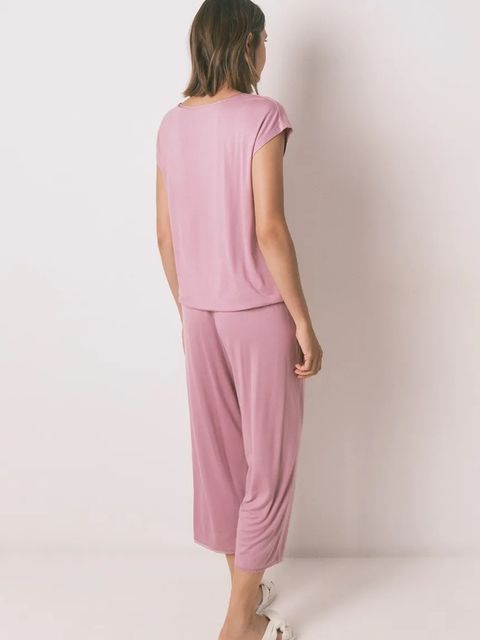 women'secret piżama damska kolor różowy 3592425