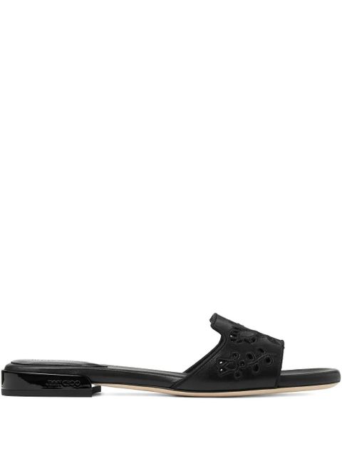 Jimmy Choo Ariane flat sandals - Black - zdjęcie produktu nr 1