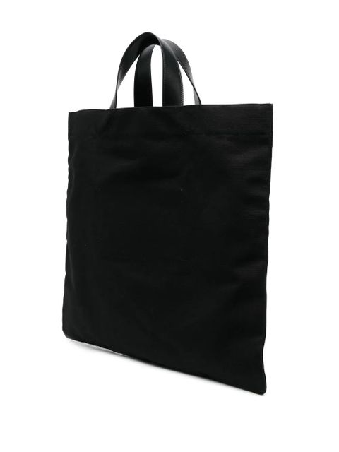 Jil Sander logo-print tote bag - Black - zdjęcie produktu nr 2