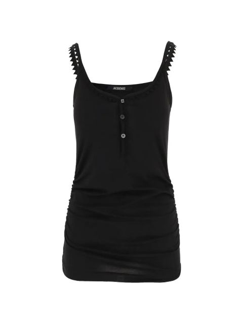 Jacquemus Le Debardeur Clavela tank top - Black - zdjęcie produktu nr 1