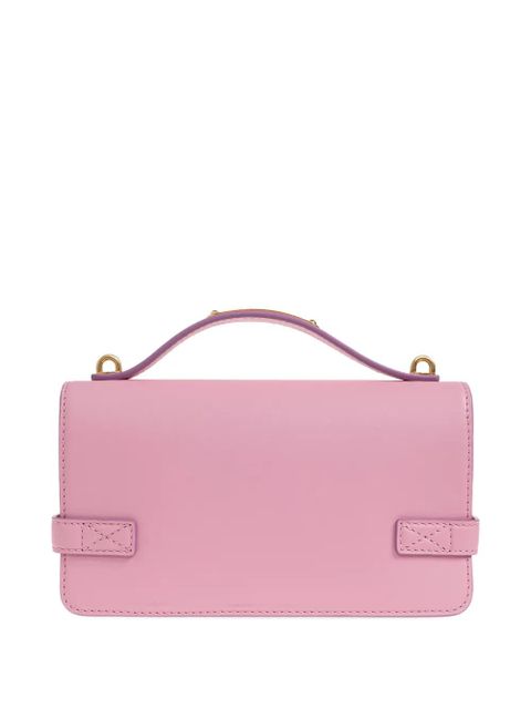 Balmain 24 B-Buzz logo-detail hardware cross body bag - Pink