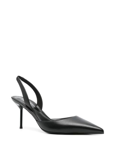 Paris Texas 85mm Lidia slingback pumps - Black