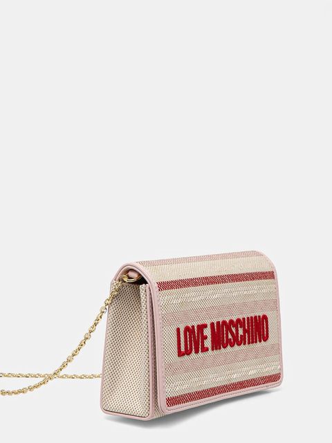 Love Moschino torebka kolor beżowy JC4241PP0MKO110A
