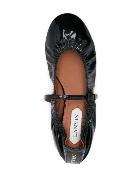 Lanvin Mary Jane glossy ballet flats - Black - zdjęcie produktu nr 2