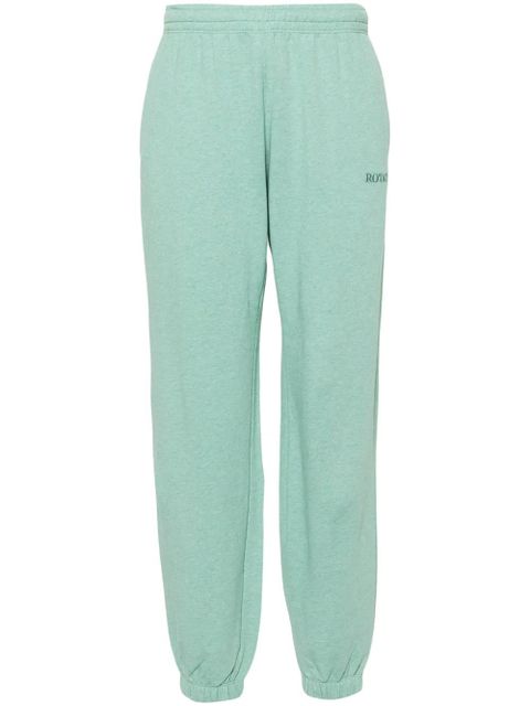 ROTATE BIRGER CHRISTENSEN logo-embroidered track pants - Green - zdjęcie produktu nr 1