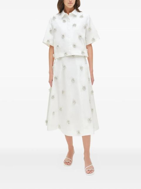 Simkhai embellished shirt - White