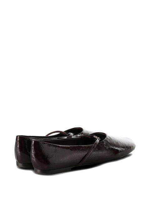 Tory Burch leather ballet flats - Brown