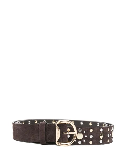 SANDRO rivet buckle belt - Brown - zdjęcie produktu nr 1