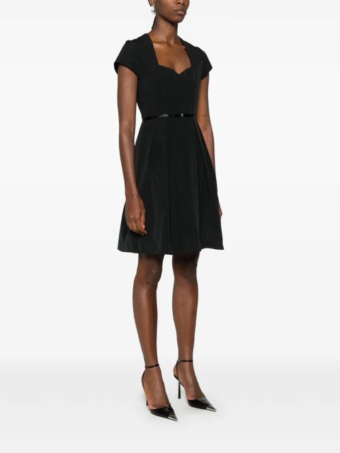 Givenchy 4G-bow taffeta mini dress - Black