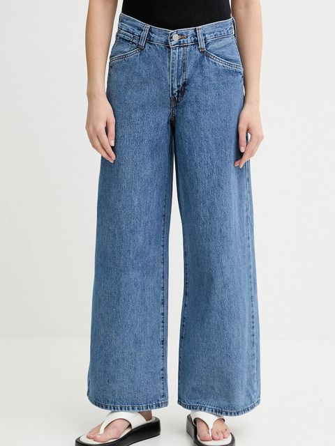 Levi's jeansy 94 BAGGY WIDE LEG damskie kolor niebieski A5929 - zdjęcie produktu nr 1