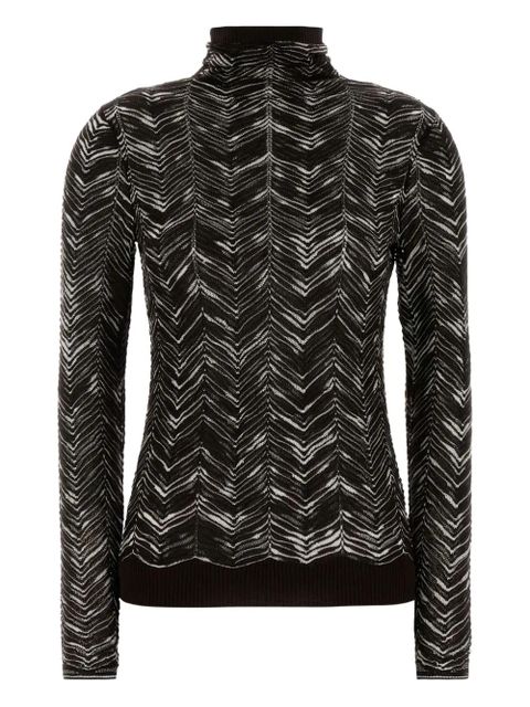 Missoni turtleneck sweater - Brown - zdjęcie produktu nr 1