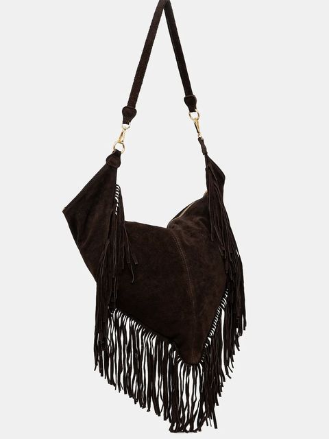 Answear.LAB torebka zamszowa - zdjęcie produktu nr 1