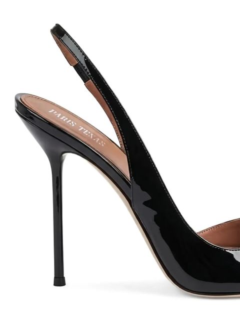 Paris Texas slingback open-toe pumps - Black - zdjęcie produktu nr 2