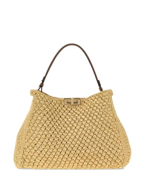 FENDI Fendi Way woven shoulder bag - Neutrals - zdjęcie produktu nr 1