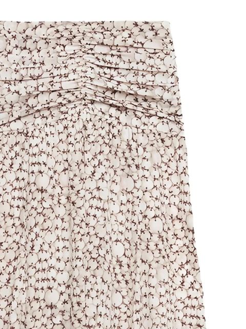 ISABEL MARANT sequin-print midi skirt - Neutrals