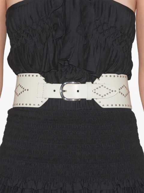 ISABEL MARANT Lucie belt - Neutrals
