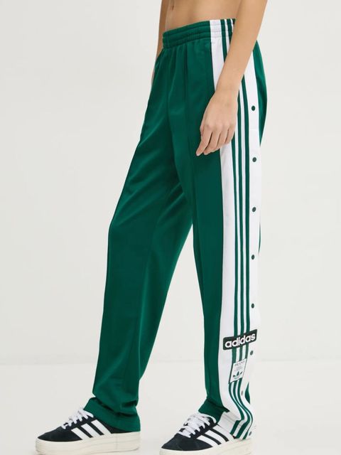 adidas Originals spodnie Adibreak damskie kolor zielony wzorzyste JD0852 - zdjęcie produktu nr 1