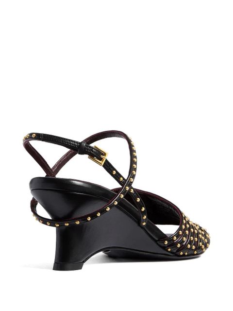 KHAITE Drew sandals - Black