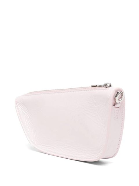 Burberry asymmetric leather crossbody bag - Pink