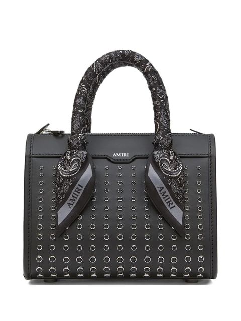 AMIRI stud micro triangle satchel bag - Black - zdjęcie produktu nr 1