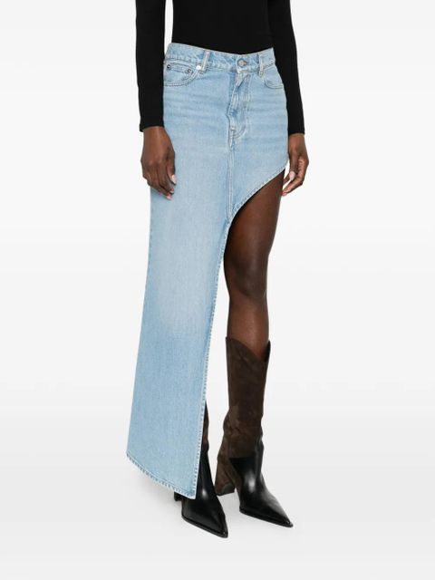 Coperni asymmetric panel skirt - Blue - zdjęcie produktu nr 2