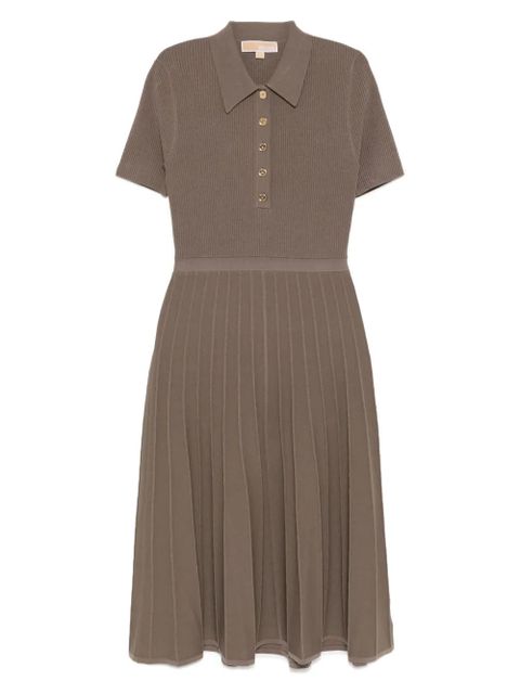 Michael Kors knitted polo dress - Brown - zdjęcie produktu nr 1